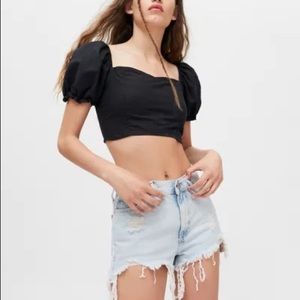 BDG girlfriend high rise shorts